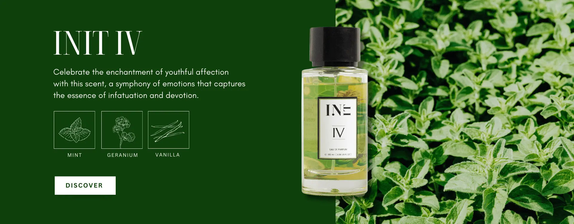 INIT No.IV - Seductive Mint & Vanilla Perfume